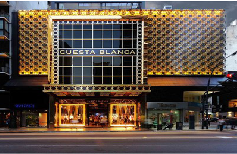 当涂门头设计与商业空间的纽带。