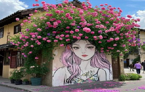 当涂怎么设计网红打卡墙绘