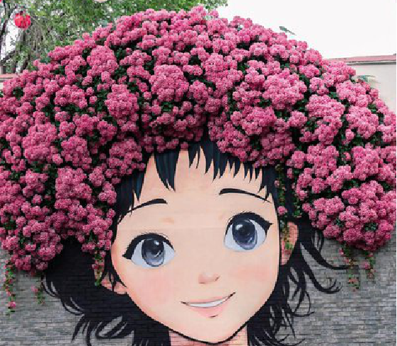 当涂墙体彩绘-网红墙打卡