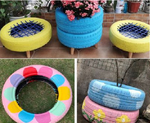 当涂墙体彩绘-变废为宝