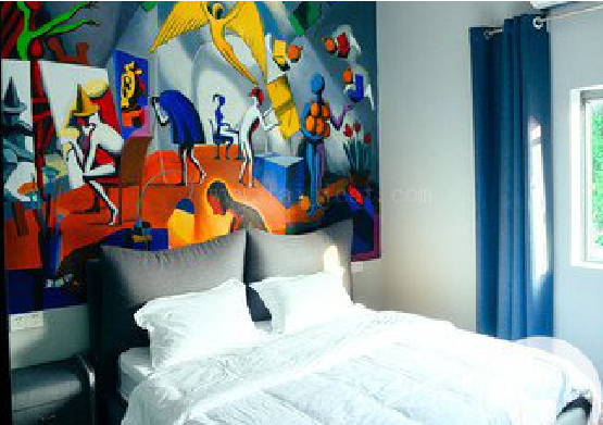 当涂对于酒店的墙体彩绘而言更注重哪些方面？