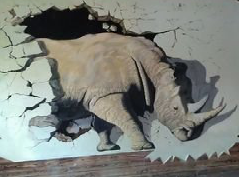 当涂在墙绘中，如何绘制3D效果？