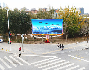 当涂户外大屏广告投放要点。